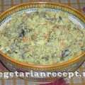 Вегетарианский салат оливье