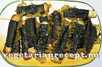 Вегетарианская жареная рыба