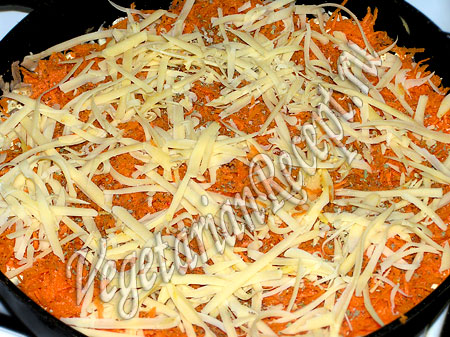Приготовление картофельной запеканки в духовке (с сыром и морковью)