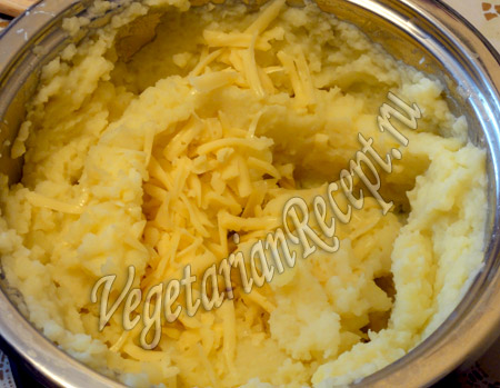 Картофельное пюре с сыром - приготовление