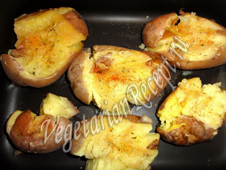 отварной картофель запеченный в духовке рецепт