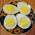 вегетарианские вареные яйца