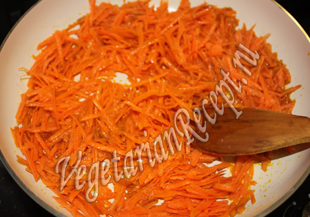 гороховый крем-суп - морковь