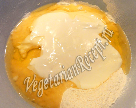 пирог с консервированными персиками - рецепт теста