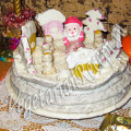 новогодний торт Дедморозовка