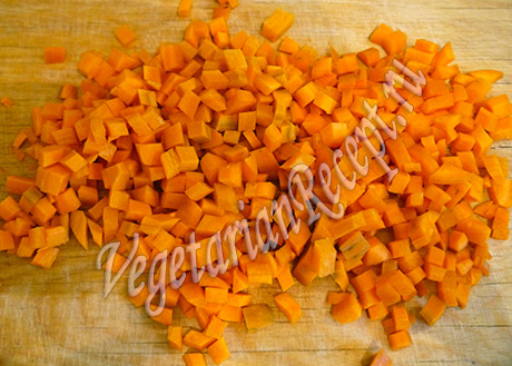 морковь нарезанная
