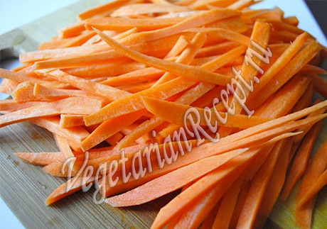 морковь для плова