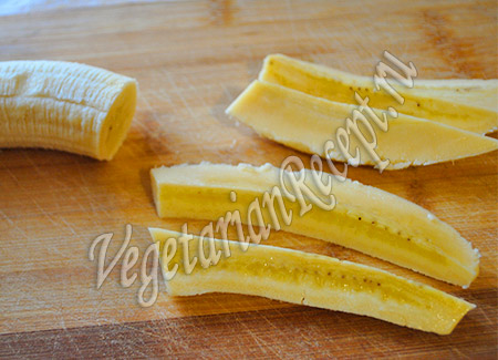 банановые ломтики