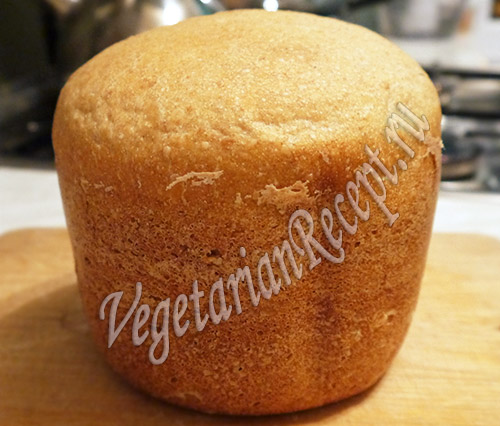 Бездрожжевой хлеб на закваске в хлебопечке
