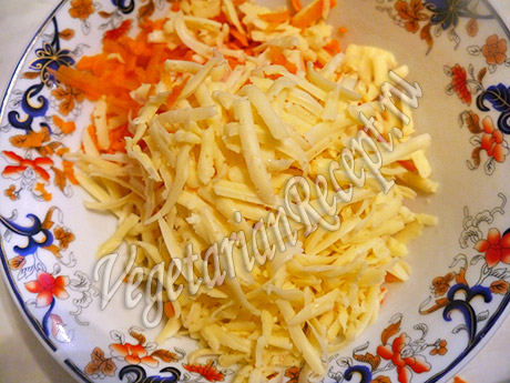 морковь с сыром