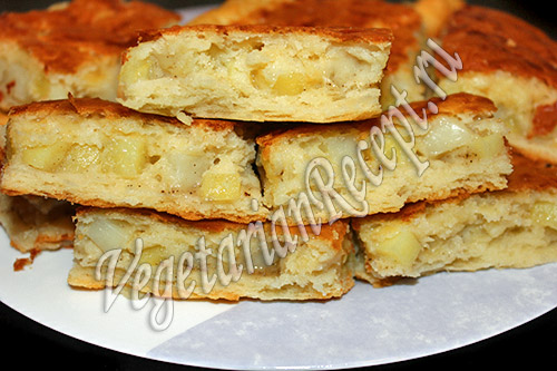 Пирог с фаршем и картошкой в духовке: пошаговый рецепт