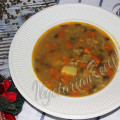 Суп с машем и коричневым рисом
