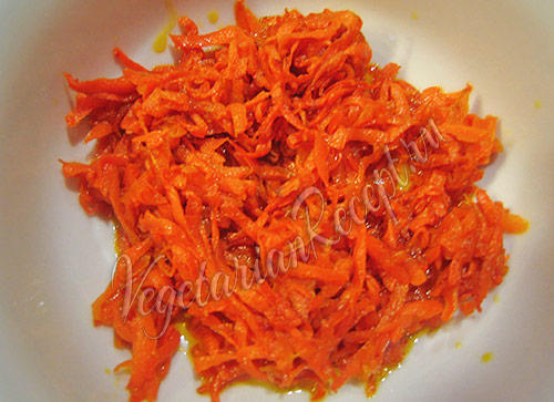 обжаренная морковь