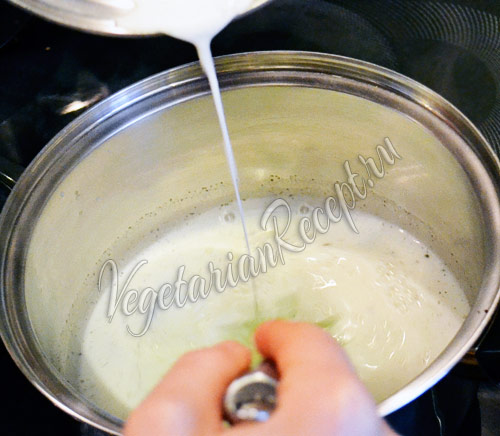 приготовление заварного крема для пирога фытыр