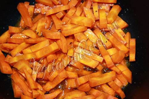 Обжаренная морковь