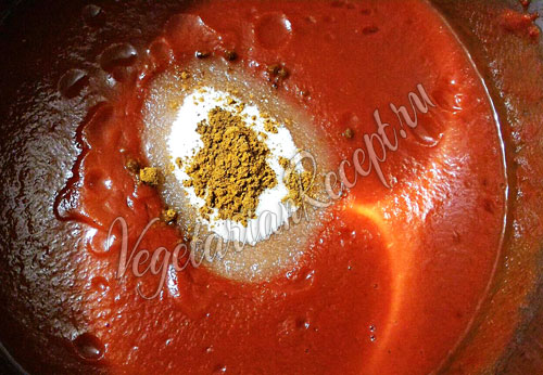 Домашний кетчуп из томатной пасты рецепт