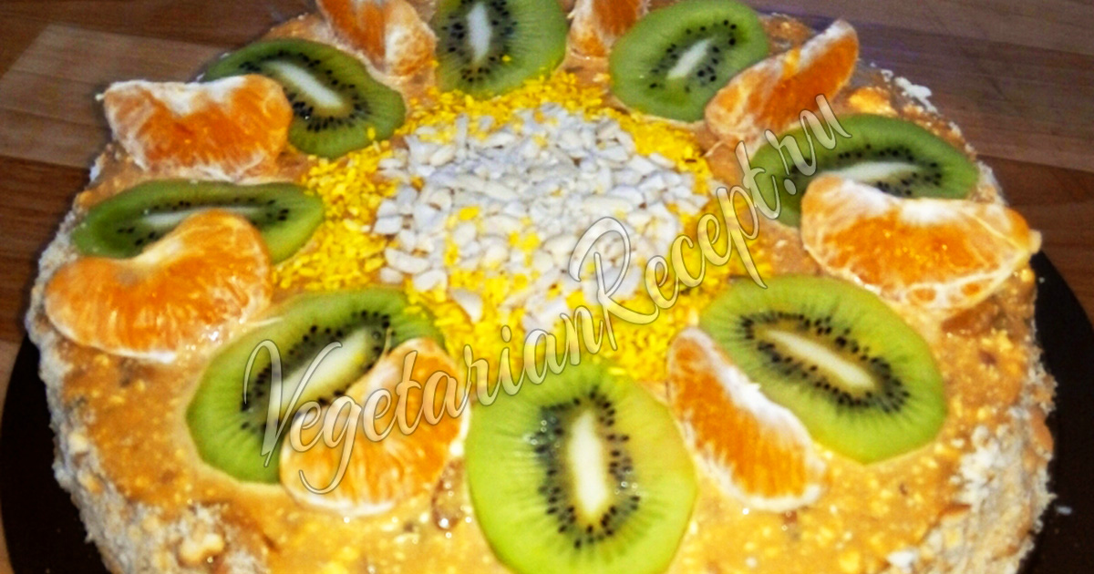 Торт из готовых коржей рецепт с фото пошагово