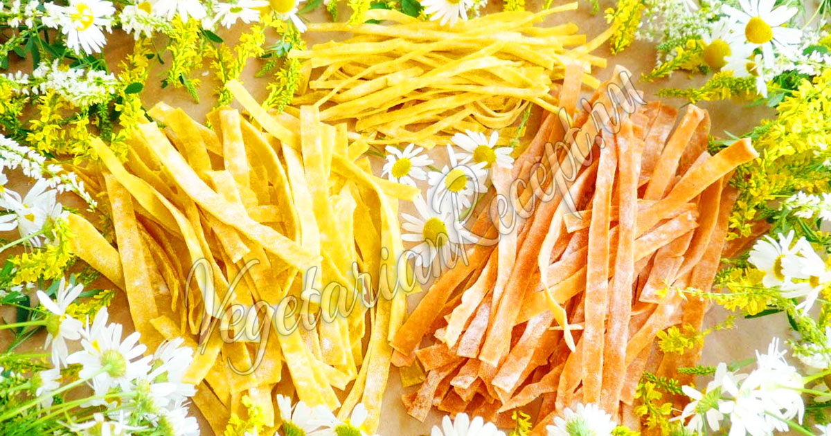 Домашняя лапша без яиц - пошаговый рецепт с фото